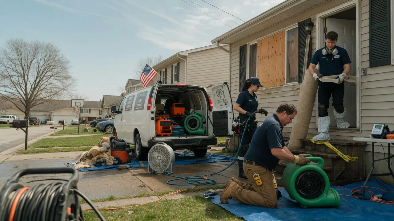 Water Damage Restoration in Charlotte, MI near me